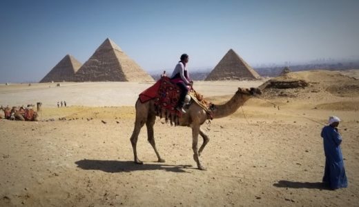 【エジプト】ギザ観光①：ピラミッド・スフィンクス・ラクダ乗り！大人気のオプショナルツアー