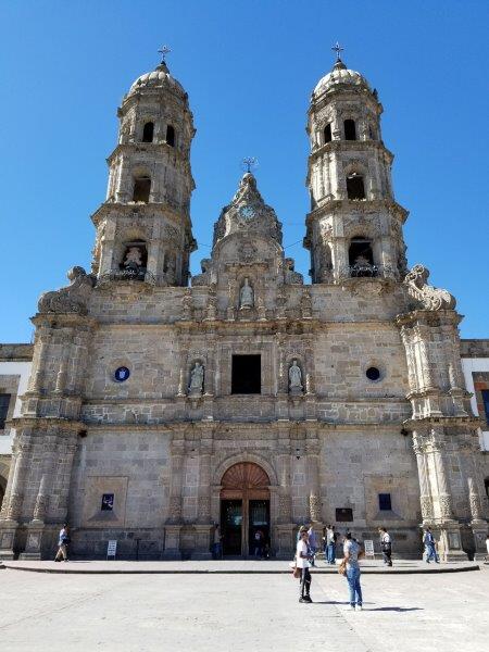 メキシコ・グアダラハラの観光スポット、サポパン大聖堂。