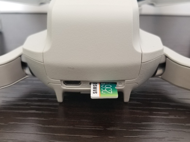DJI Mavic Mini SDカード