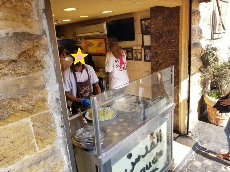アンマンのファラフェル・サンドイッチのお店「Al Quds Falafel」