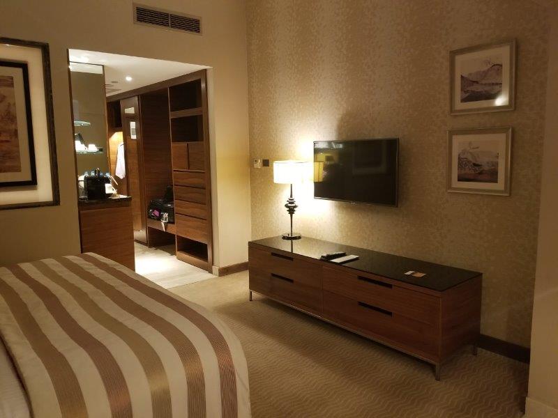 ヨルダンのインターコンチネンタルホテル・アンマン（InterContinental Amman）。客室。