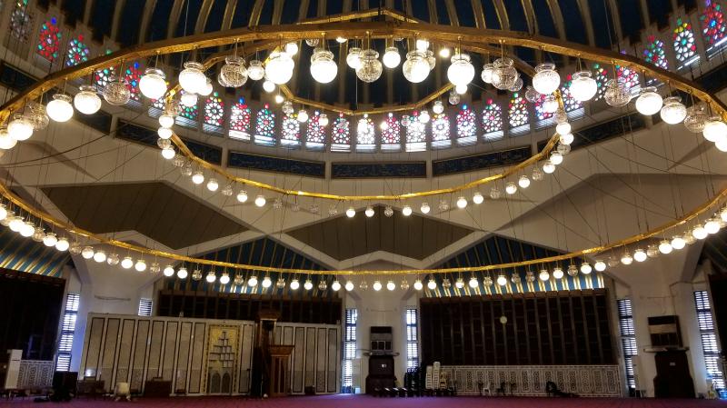 ヨルダンの首都アンマンの「キング・アブドゥッラー・モスク」