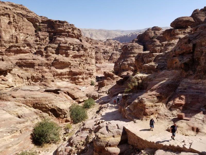 ヨルダン旅行・ペトラのハイキング
