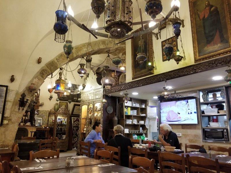 イスラエル旅行・エルサレムのアルメニアンレストラン「アルメニアン・タバーン」