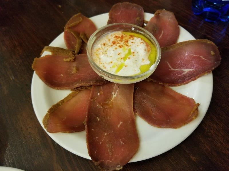 イスラエル旅行・エルサレムのアルメニア料理のレストラン「アルメニアン・タバーン」