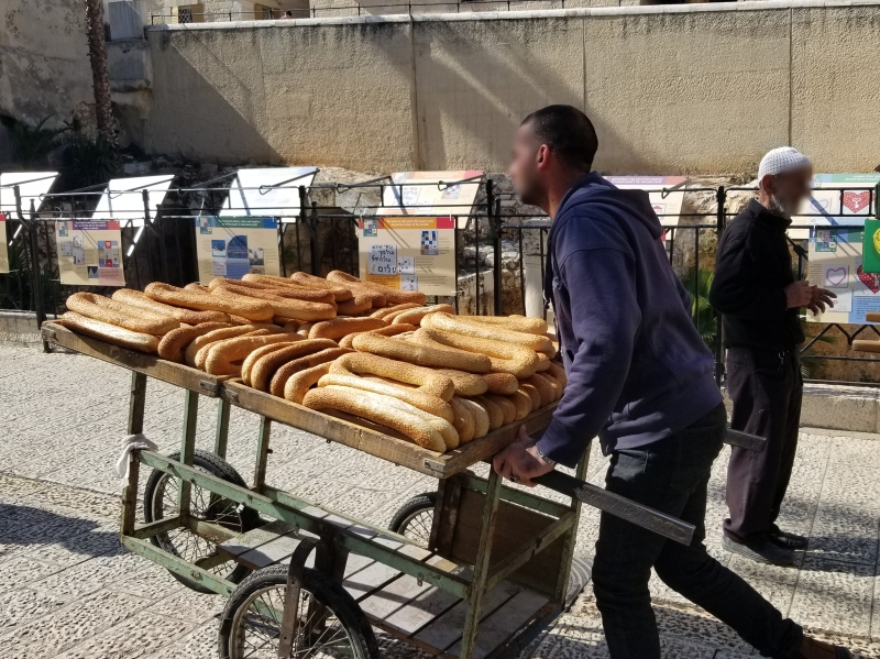 イスラエル旅行・エルサレムのパン屋さん