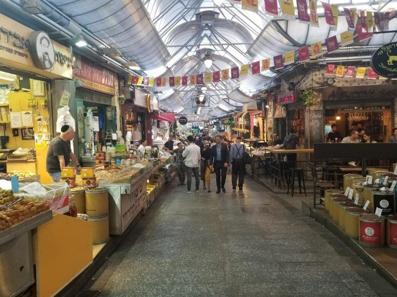 イスラエル旅行・エルサレムのマハネ・イェフダ市場