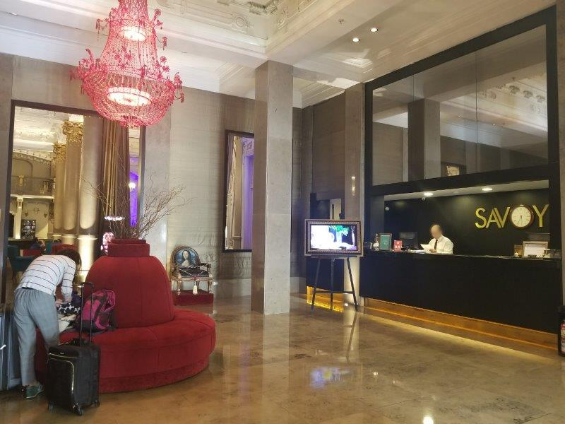 ブエノスアイレス・Savoy ホテル