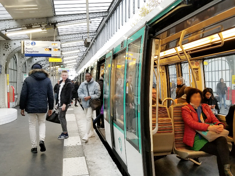 パリの地下鉄・メトロ